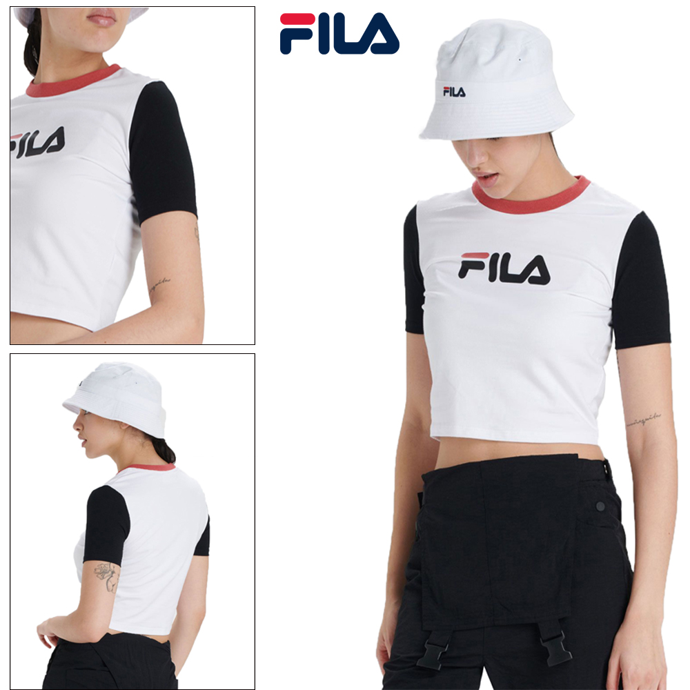 fila anna crop tee