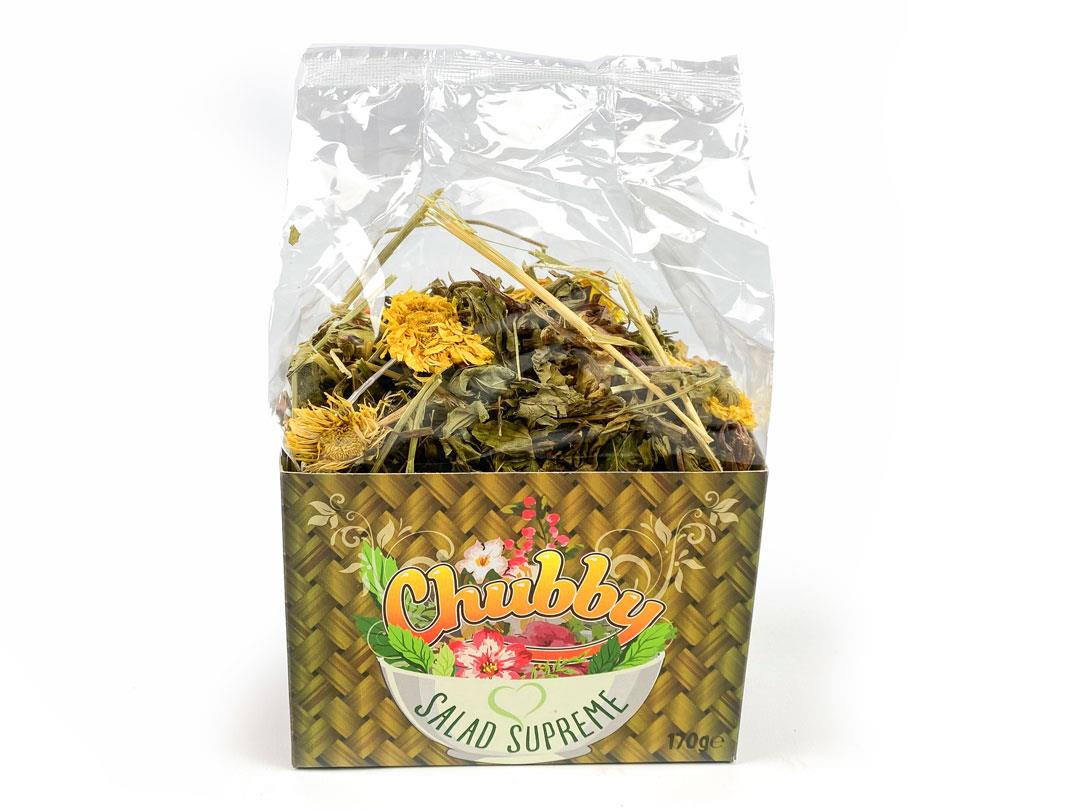 Rabbit Guinea Pig Treat Herb Flower Mix 170g Chubby Small Animal Food