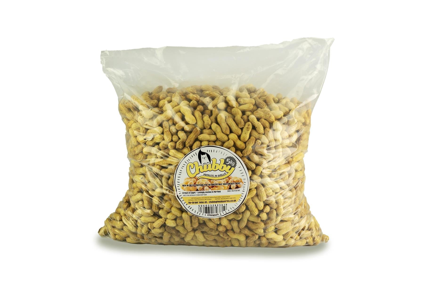 Peanuts in Shells 5kg Monkey Nuts Chubby Squirrel Wild Bird Wildlife Food