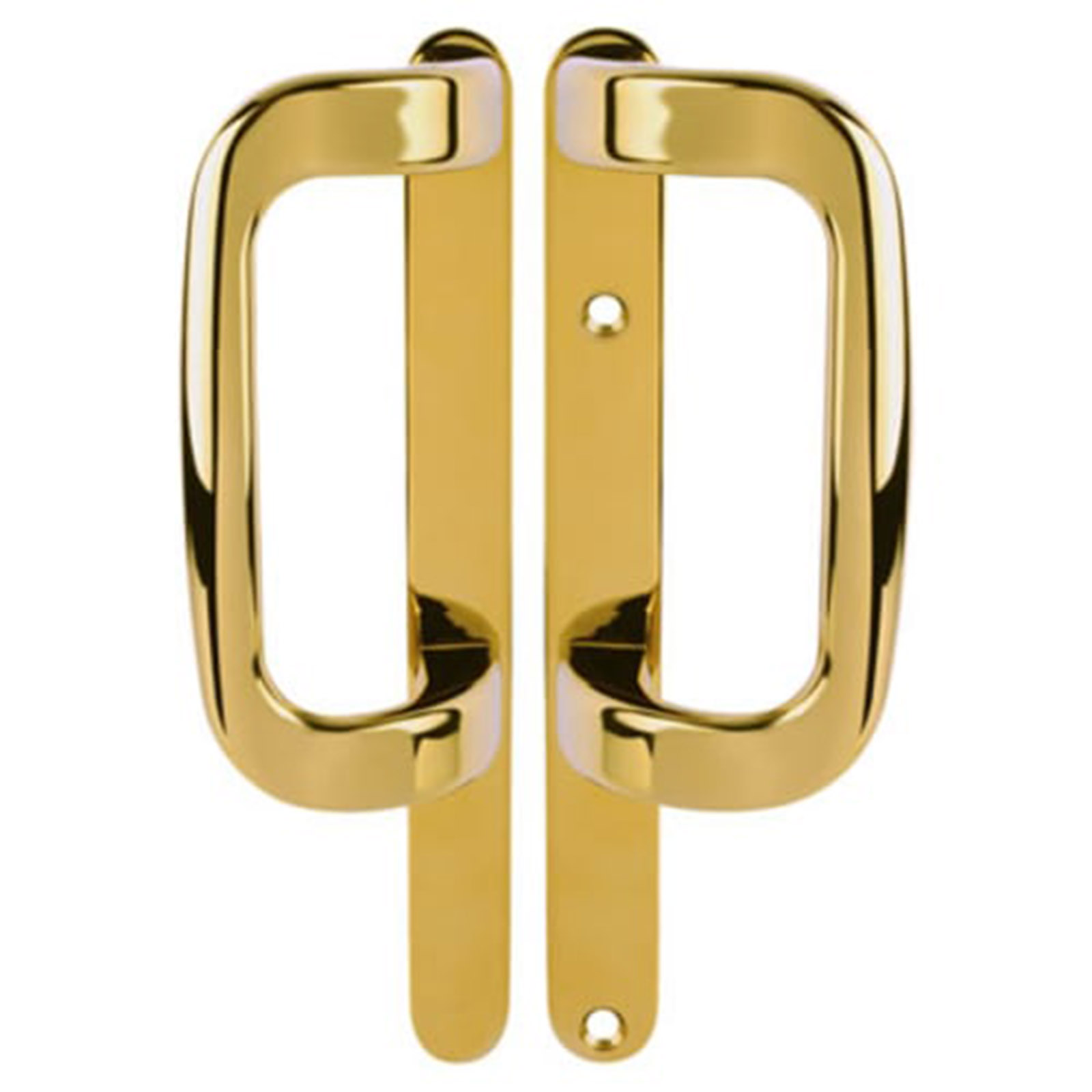 Trojan Sliding Patio Door Handle Non Locking Dummy Set 154mm Fixing