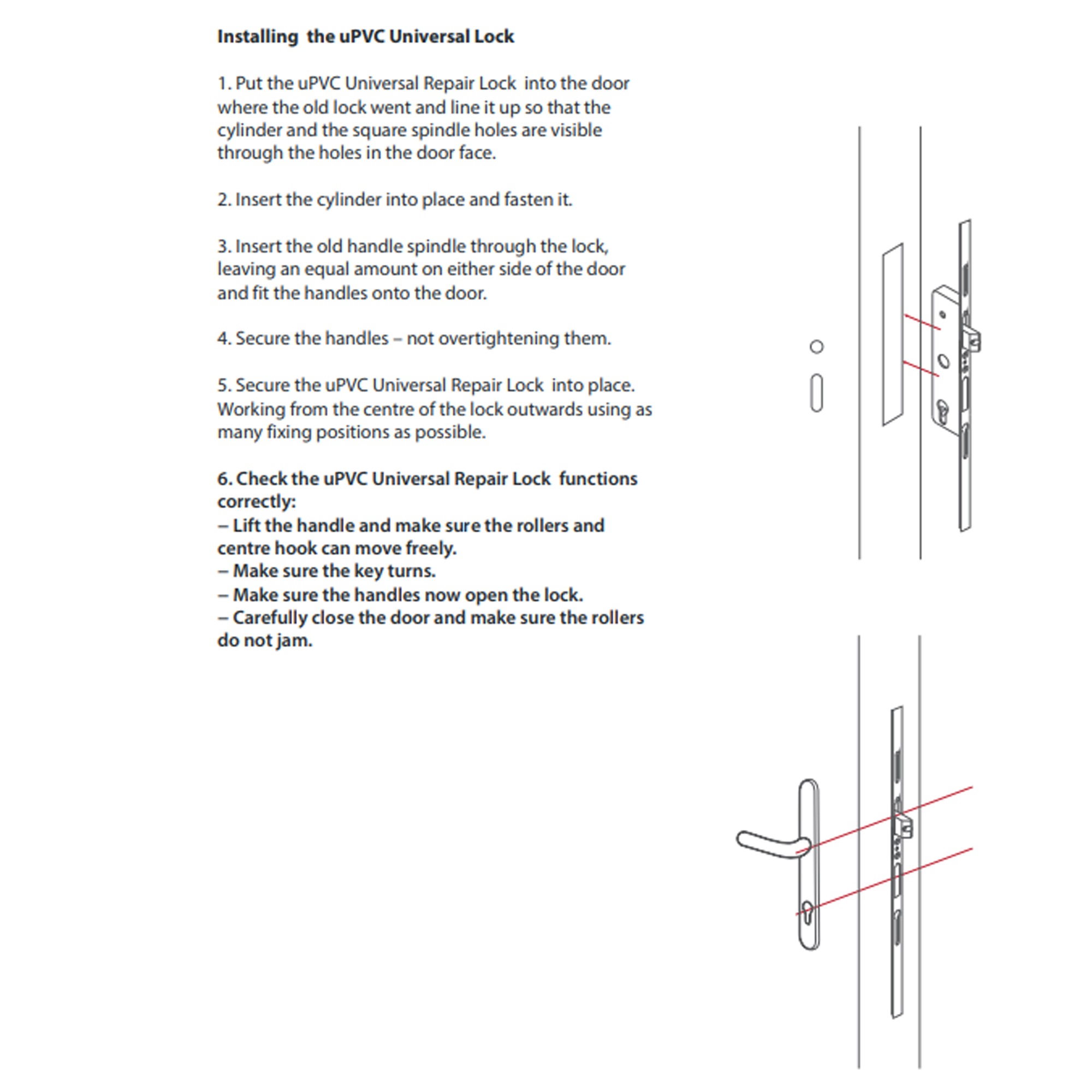 Andersen Multipoint Lock Repair 71 - s3flm2h