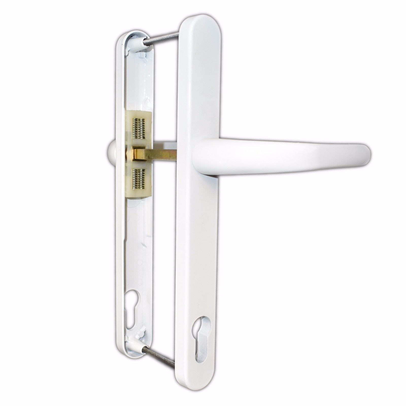 UPVC Millenco Double Glazing 117pz Door Handle Sprung Pair 235mm Set