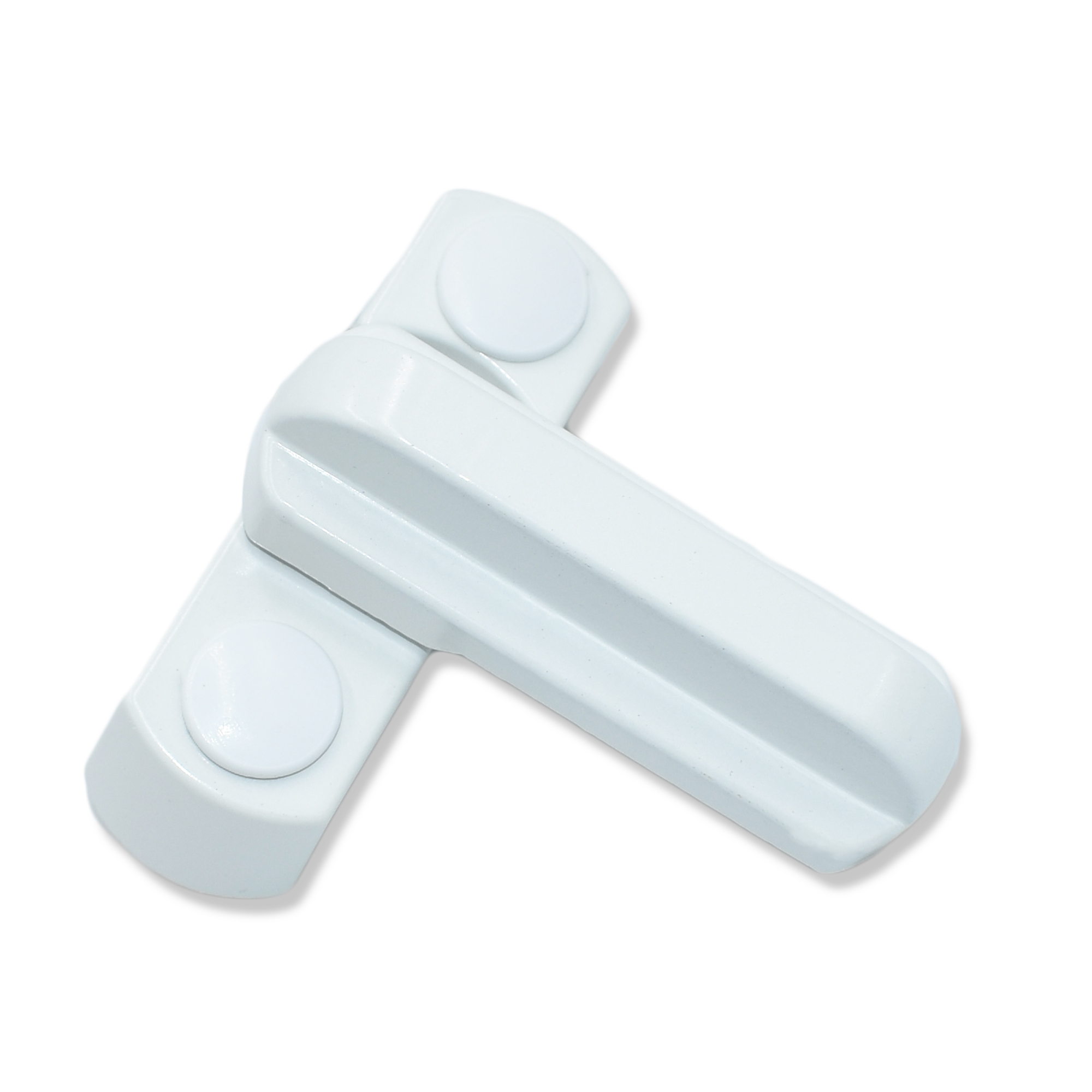 thumbnail interactive-video image 1 of 2-Pack Window Sash Jammer Locks - 165mm, Aluminum Alloy Security Locks For UPVC/PVC Casement Windows & Doors 1 of 10