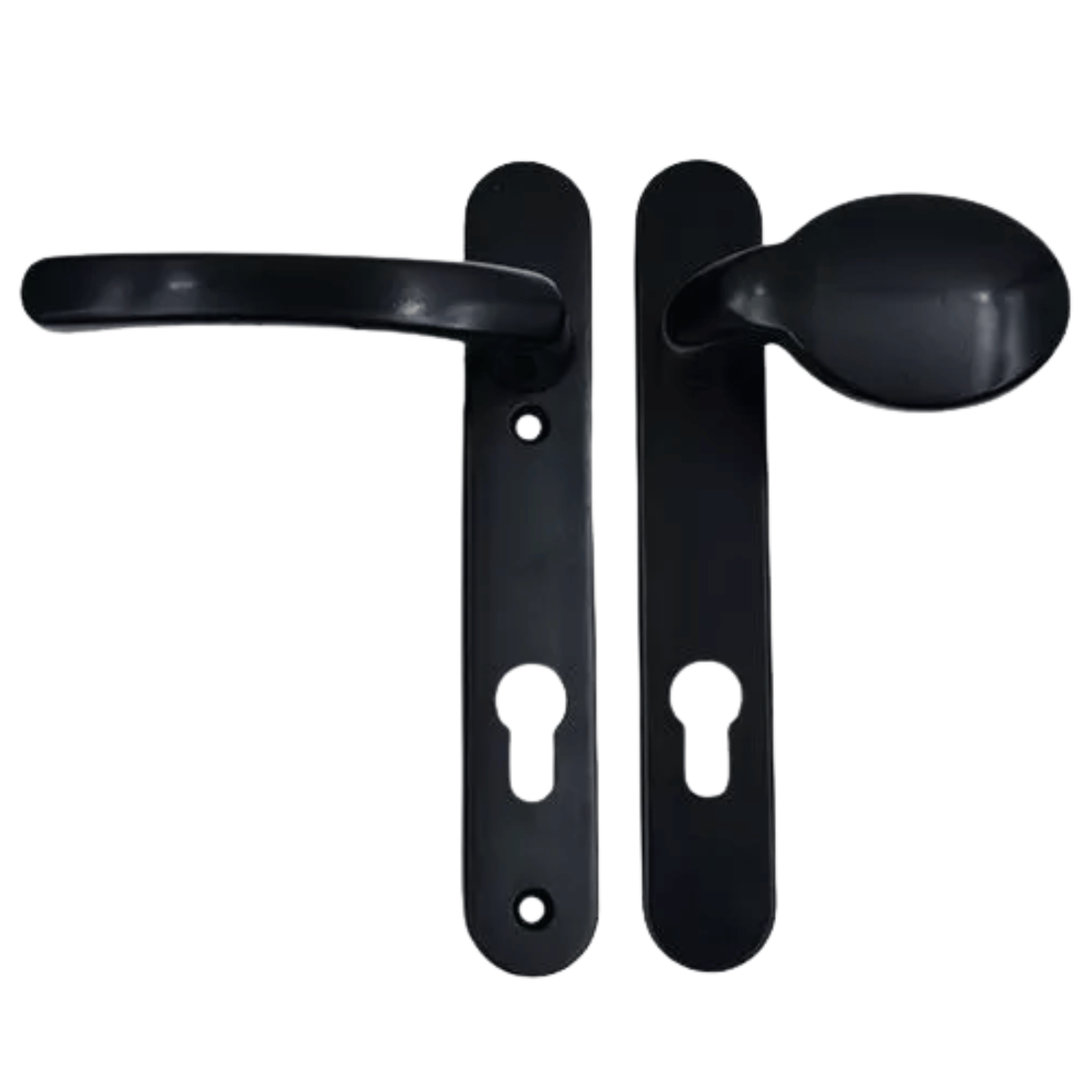 Lever Moveable Pad UPVC Multipoint Door Handles – 122mm Screw Centres - Picture 10 of 12