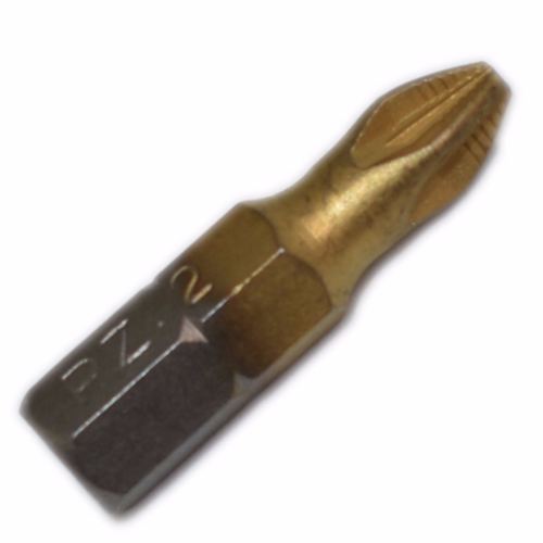 WP Quality Impact Driver Bits Set Screwdriver POZI PZ2 Titanium