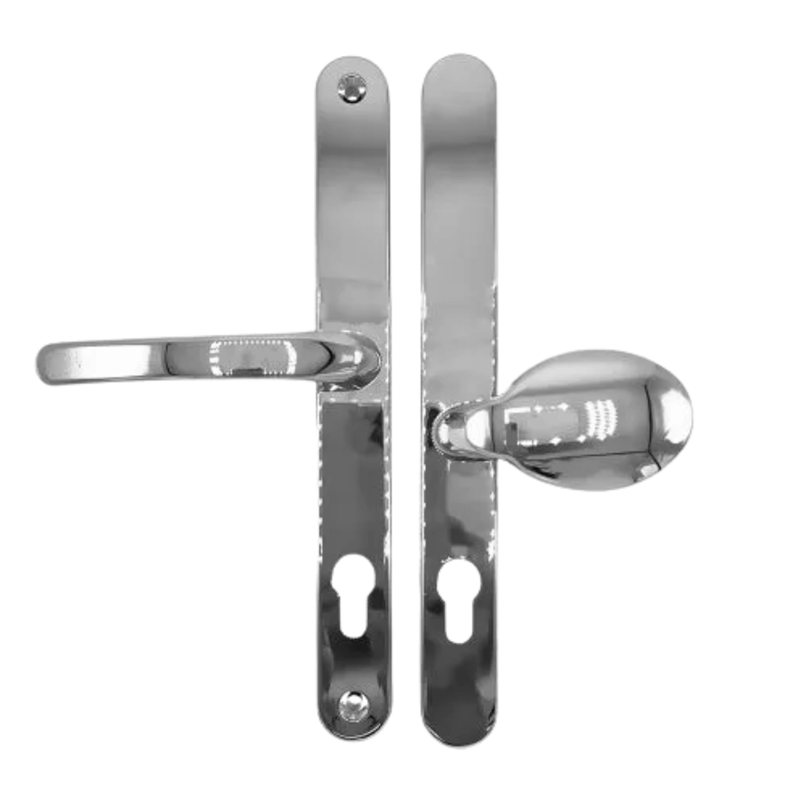 Universal Offset Lever/Pad Door Handle 92mm/62mmPZ 264mm Screw Centres - Picture 9 of 12