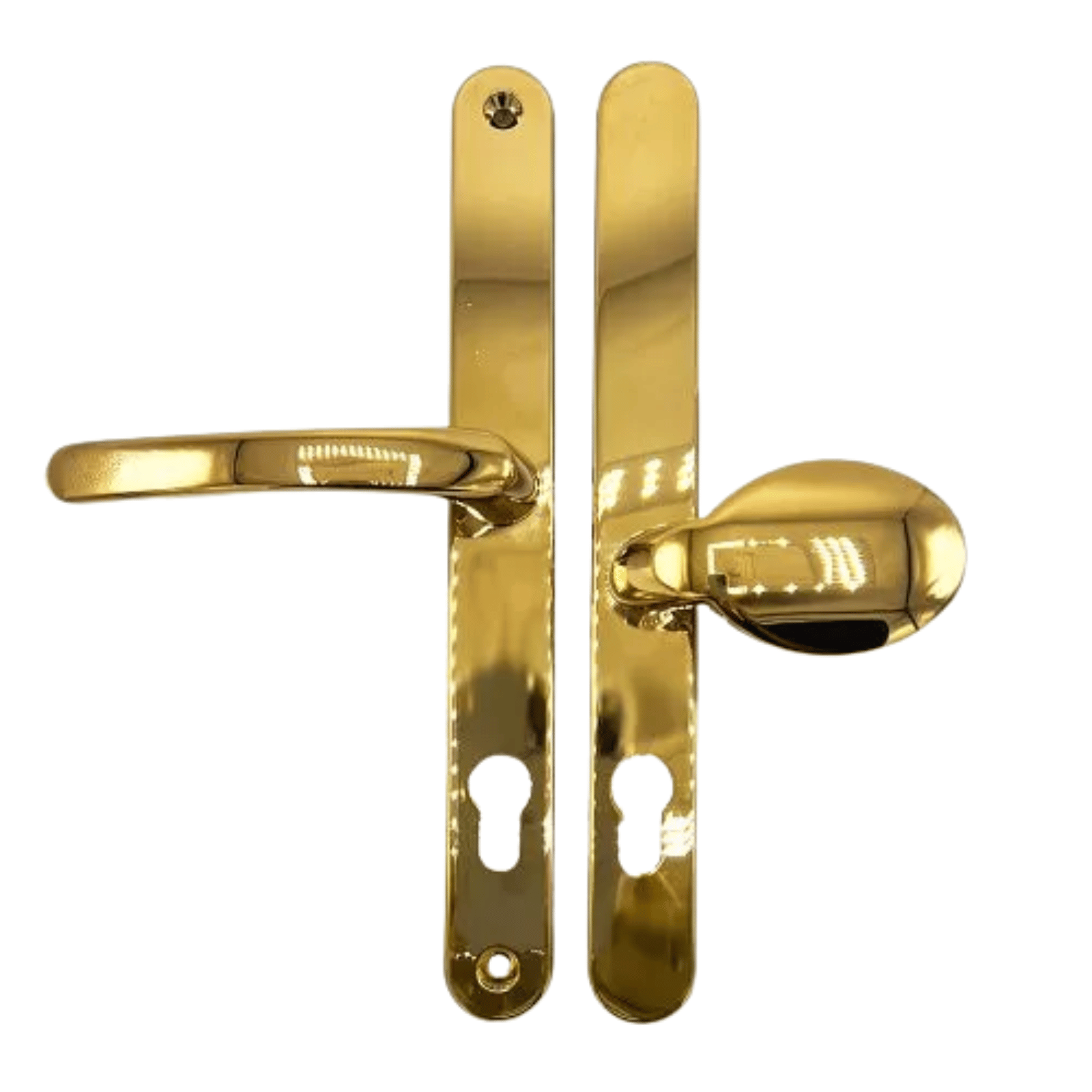 Universal Offset Lever/Pad Door Handle 92mm/62mmPZ 264mm Screw Centres - Picture 11 of 12