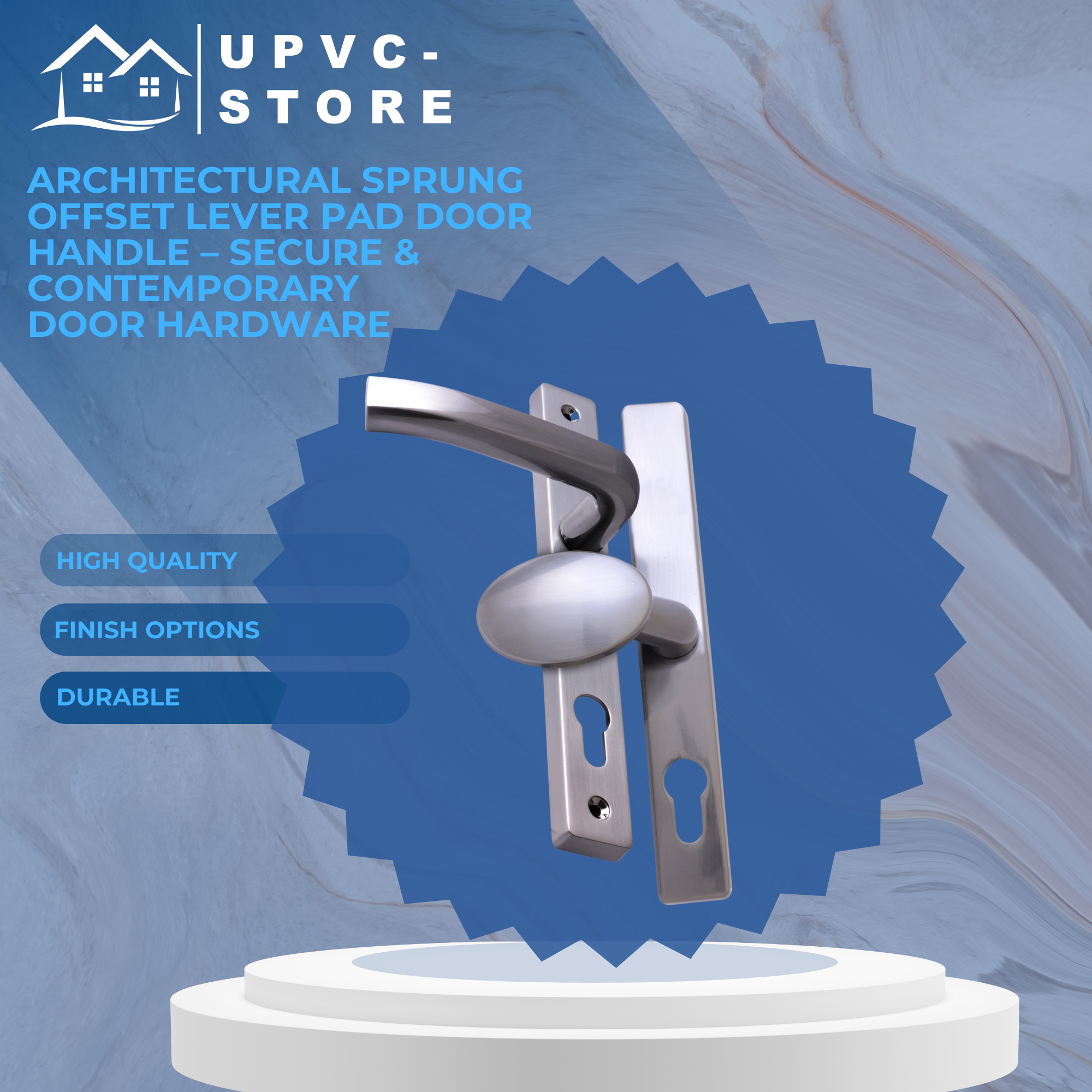 Architectural Door Handle Image 1