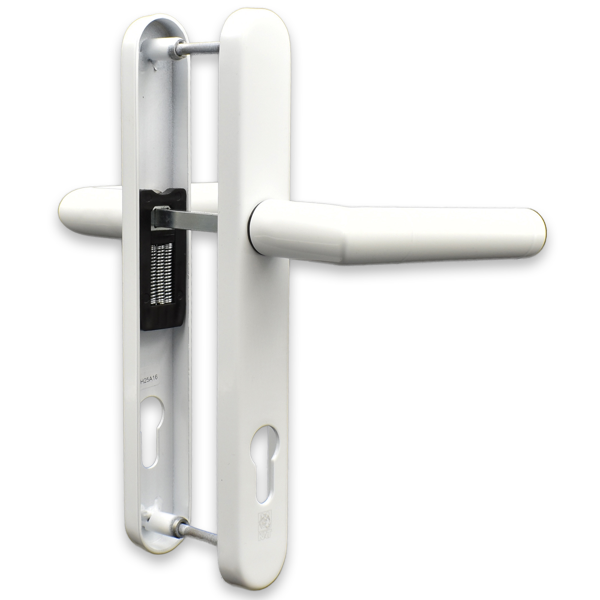 KAT uPVC Timber Composite Door Handles White 215mm Fix 92 MM PZ eBay