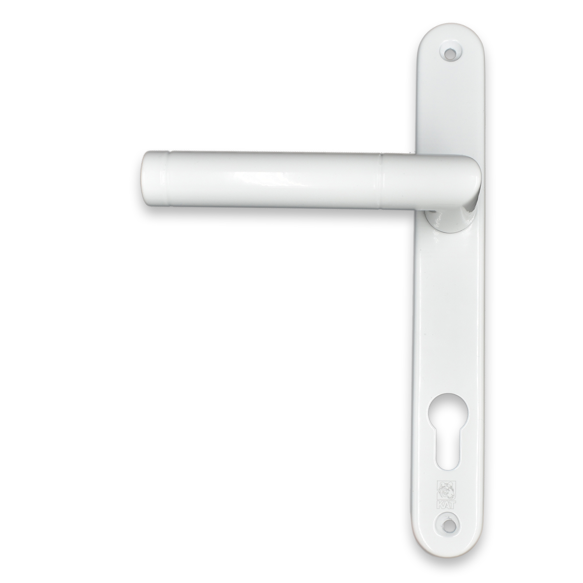 KAT uPVC Timber Composite Door Handles White 215mm Fix 92 MM PZ eBay
