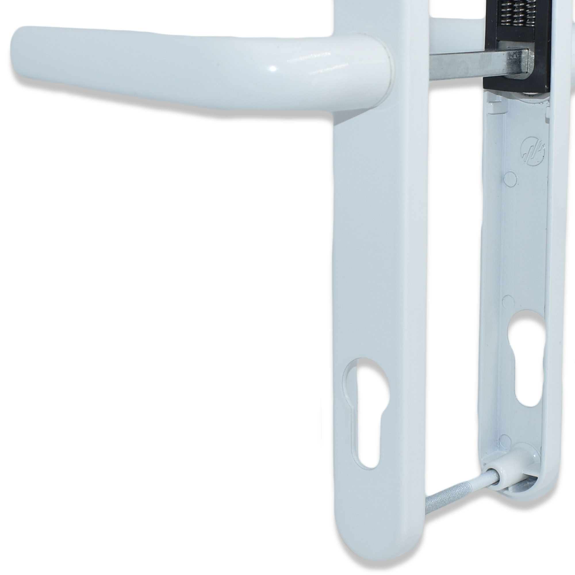 UPVC Door Handle Mila Sprung 92mm PZ Double Glazing Pair Set Patio PVC