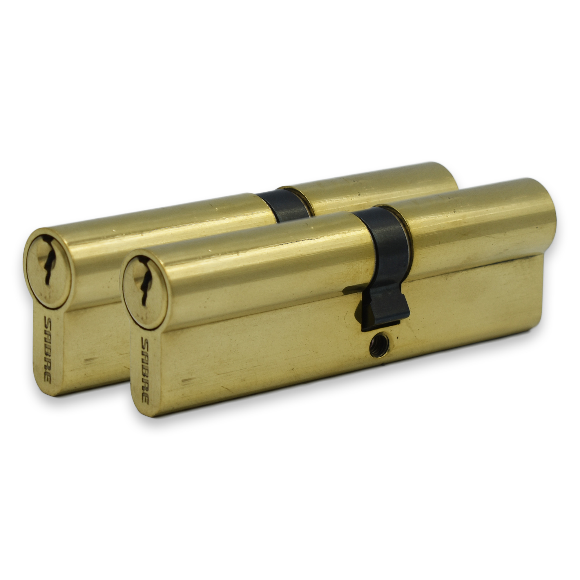 Sabre Keyed Alike Euro Cylinder uPVC Door Lock Pair of Barrels Same Key 95mm eBay