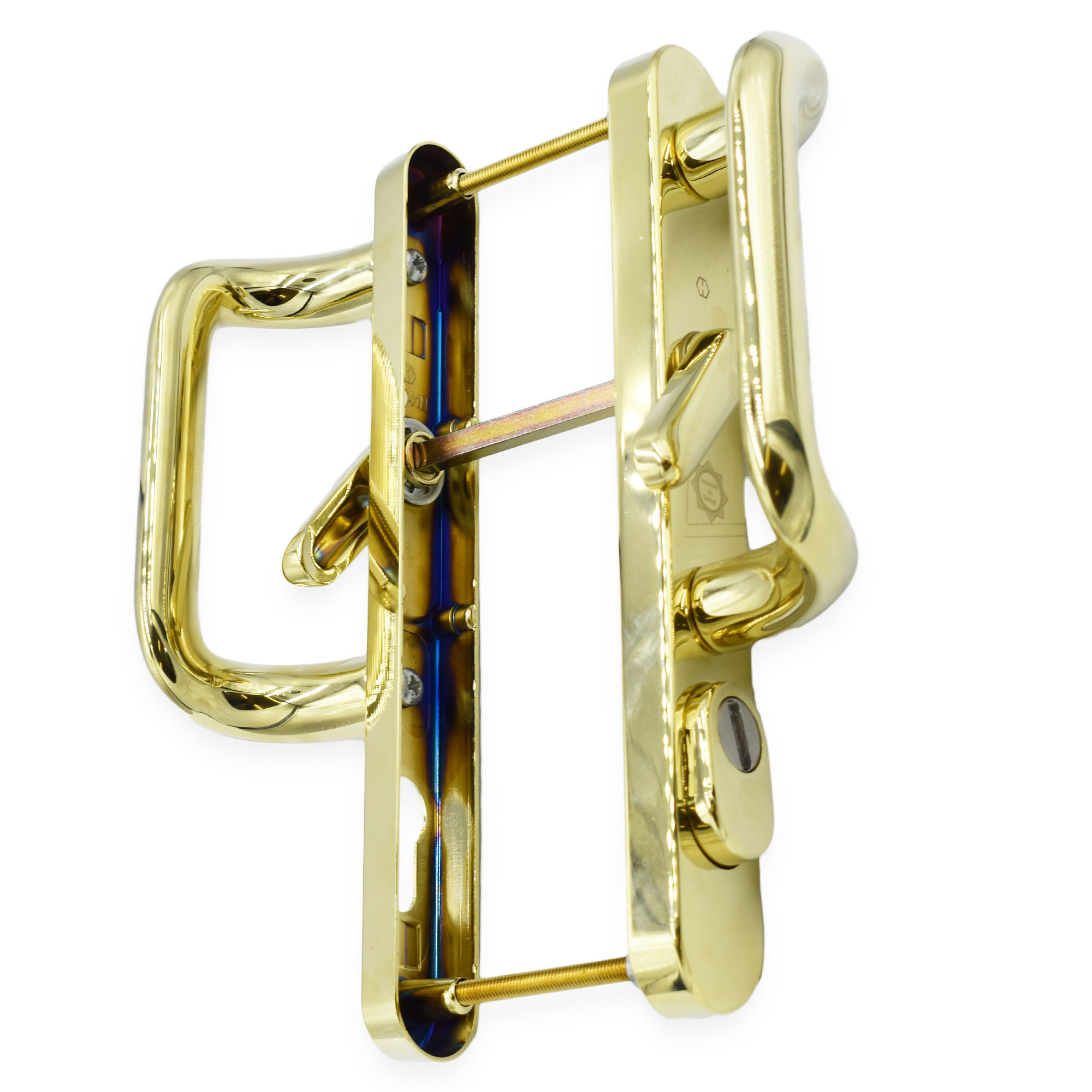 Hoppe High Security Quality Pas 24 Upvc Sliding Patio Door Handle GOLD