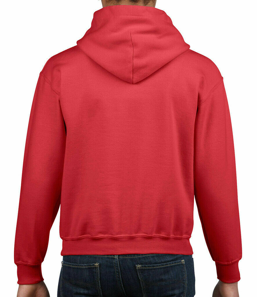 Gildan Kids Heavy Blend Hooded Sweatshirt Plain Casual Workwear Pullover Hoodie - Picture 22 of 52