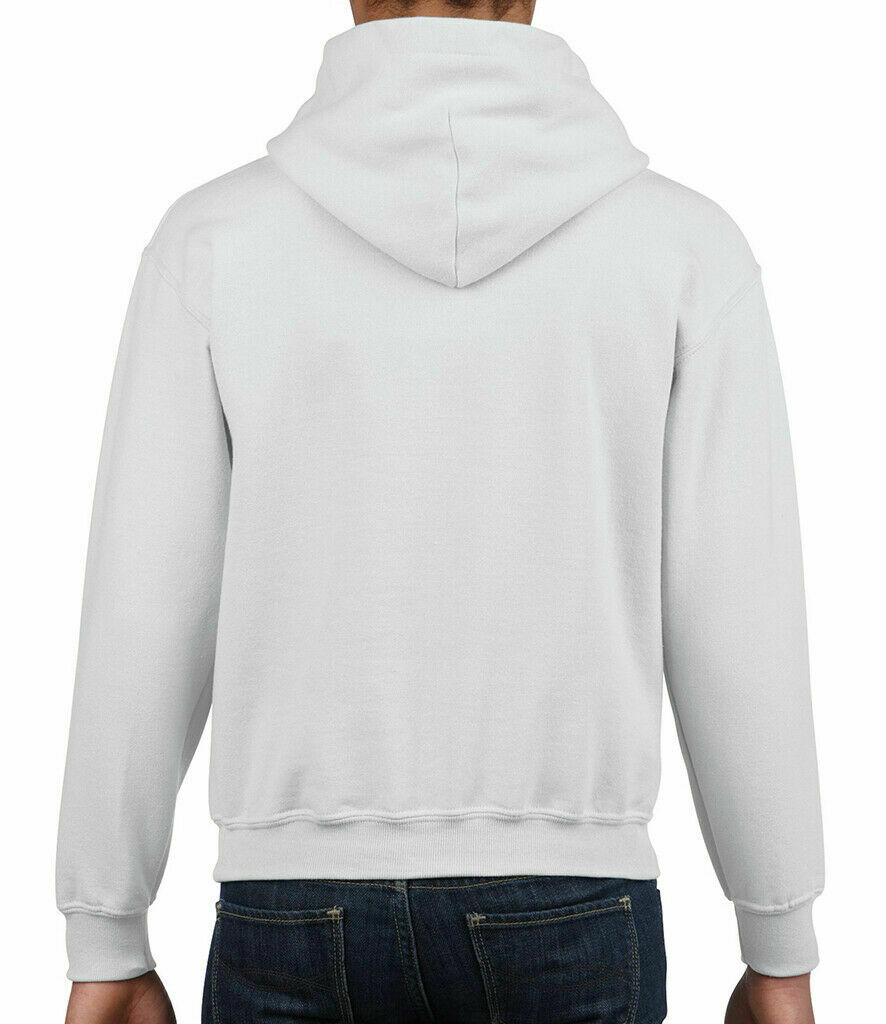 Gildan Kids Heavy Blend Hooded Sweatshirt Plain Casual Workwear Pullover Hoodie - Picture 24 of 52