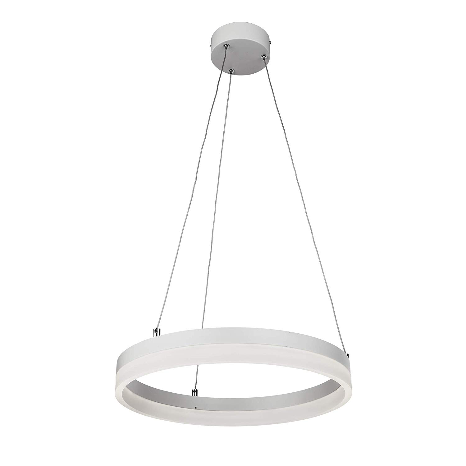 Dsi Lighting Modern Integrated Led Ring Frosted Ceiling Light