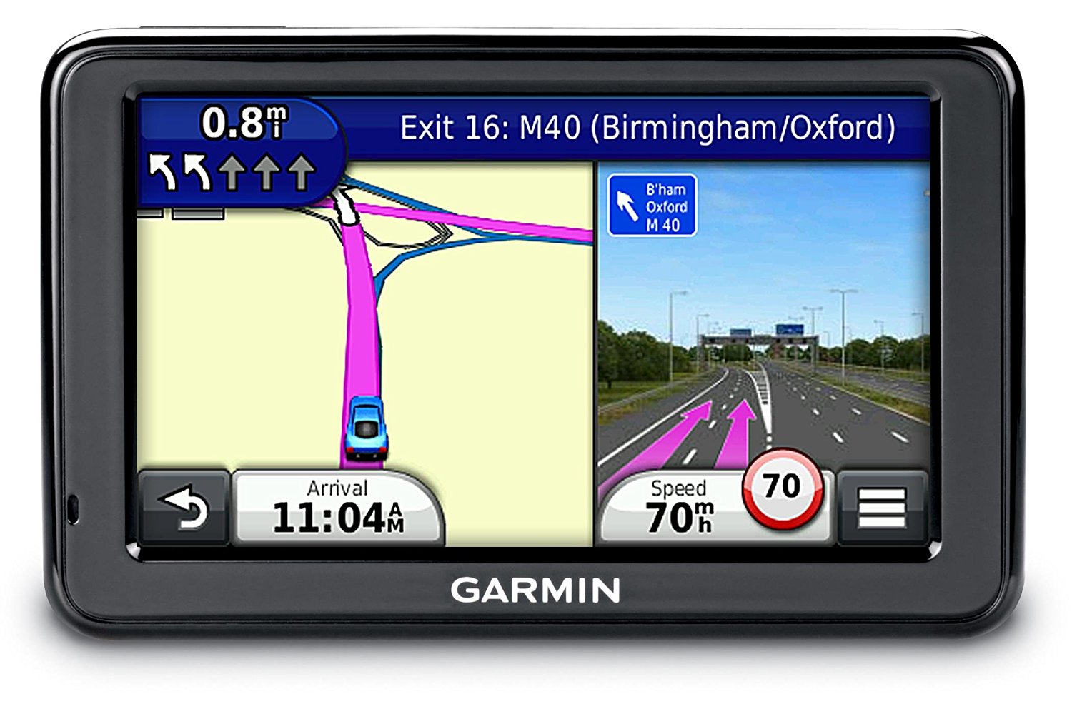Garmin Nuvi 2545 5" Sat Nav UK & ROI Maps NO ACCESSORIES 753759982508