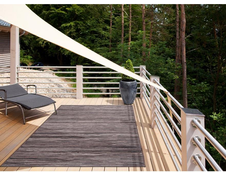 Home Loft Concept Brighton Grey Indoor Outdoor Area Rug 60cm X