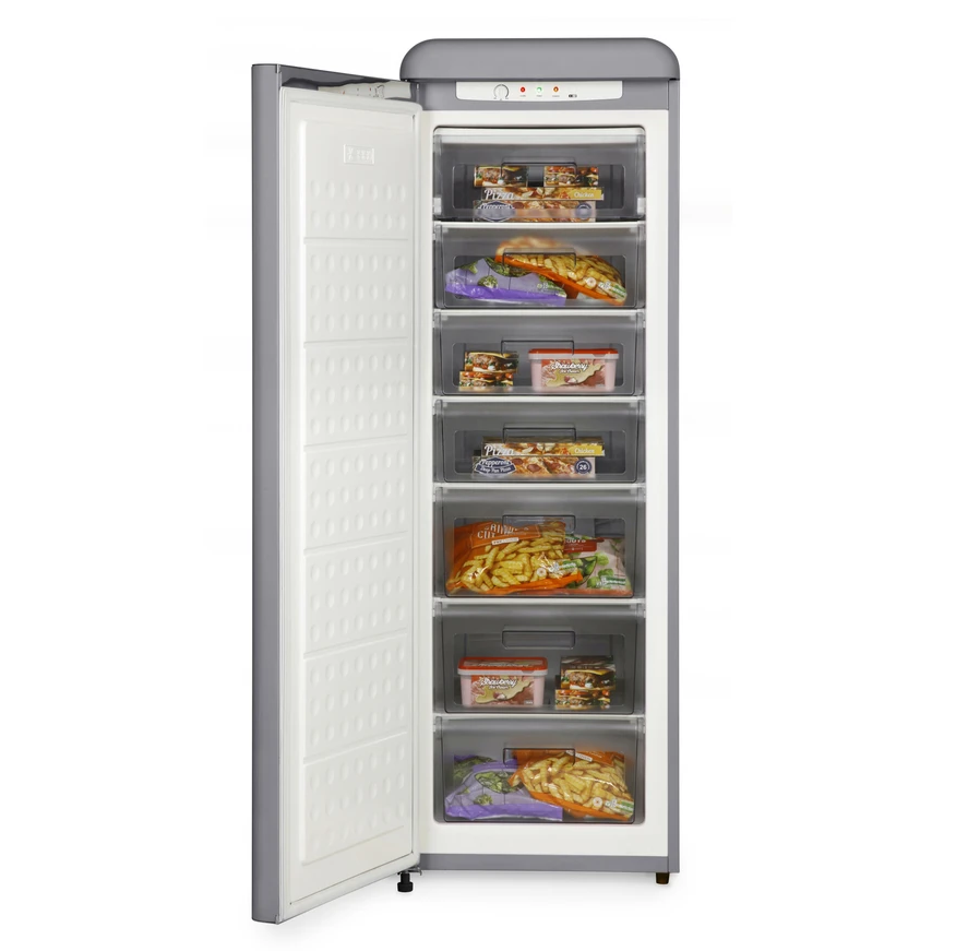 retro tall freezer