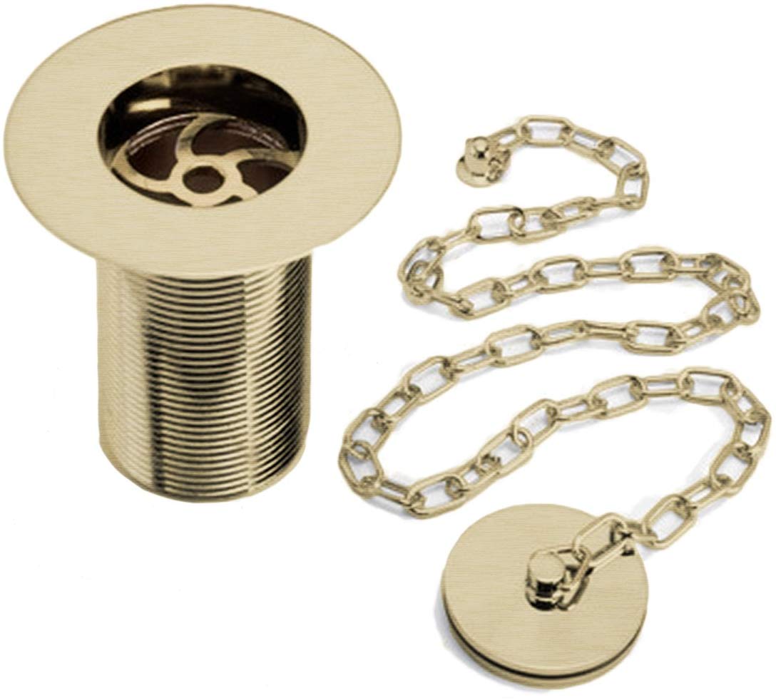 BristanBelfast 8.5cm Chain and Stopper Waste Sink Drain With Overflow