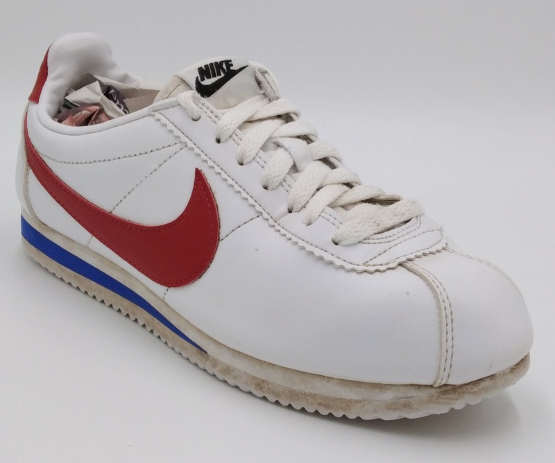 Nike Classic Cortez Leather Trainers White/Red/Blue 807471 103 UK5.5 ...