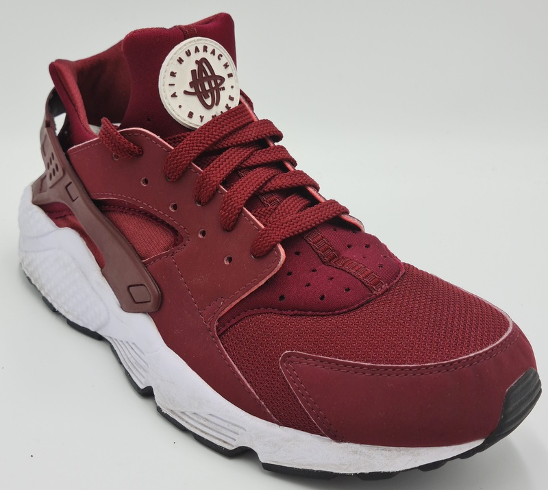 Nike Air Huarache Run Trainers 318429-606 Team Red/White UK10/US11/EU45 | eBay