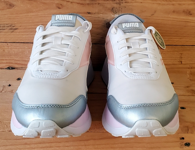 Puma Cruise Rider Low Textile Trainers UK6.5/US9/EU40 380500-03 White/Pink