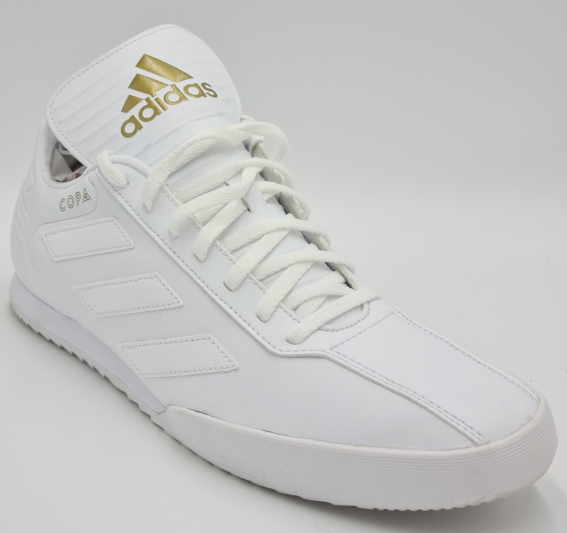 Adidas Copa Super Leather Trainers DB1880 Triple White/Gold UK11/US11.5 ...