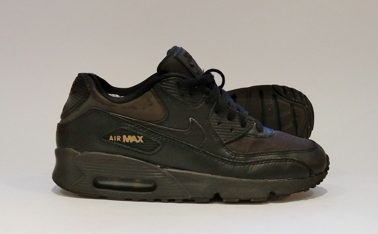 nike air max 90 gs black