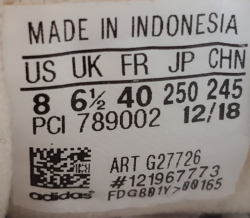 Adidas Continental 80 Low Leather Trainers UK6.5/US8/EU40 G27726 Ecru Tint