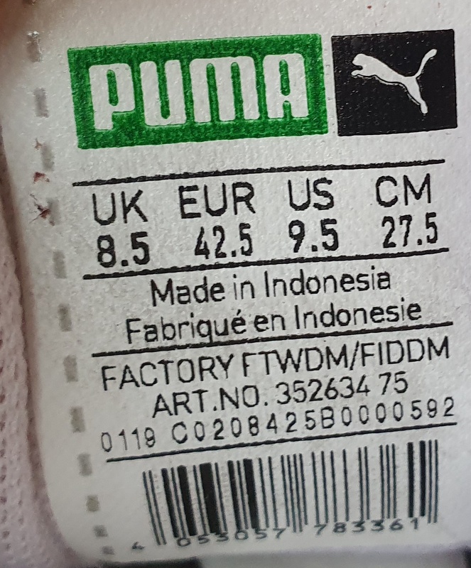Puma Suede Classic Low Trainers 352634 75 Burgundy/White UK8.5/US9.5/EU42.5