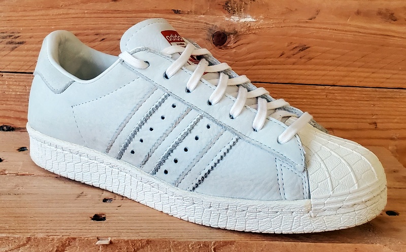 Adidas Superstar Low Leather Trainers UK5.5/US7/EU38.5 BB2715 Grey/White
