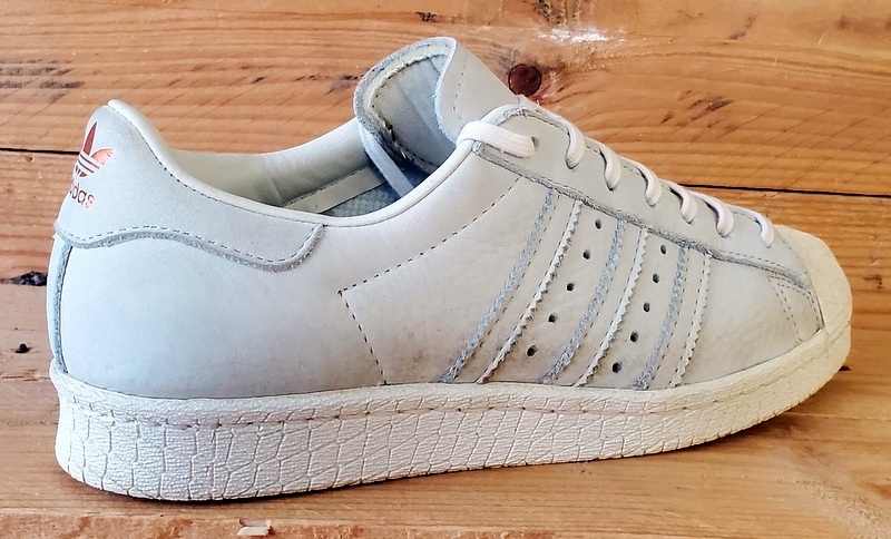 Adidas Superstar Low Leather Trainers UK5.5/US7/EU38.5 BB2715 Grey/White