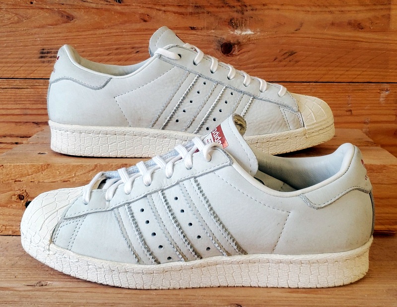 Adidas Superstar Low Leather Trainers UK5.5/US7/EU38.5 BB2715 Grey/White