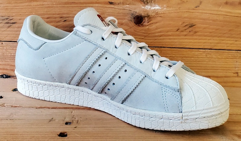 Adidas Superstar Low Leather Trainers UK5.5/US7/EU38.5 BB2715 Grey/White