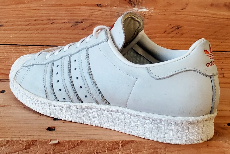 Adidas Superstar Low Leather Trainers UK5.5/US7/EU38.5 BB2715 Grey/White