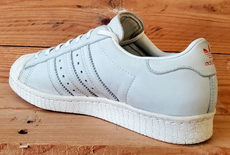 Adidas Superstar Low Leather Trainers UK5.5/US7/EU38.5 BB2715 Grey/White