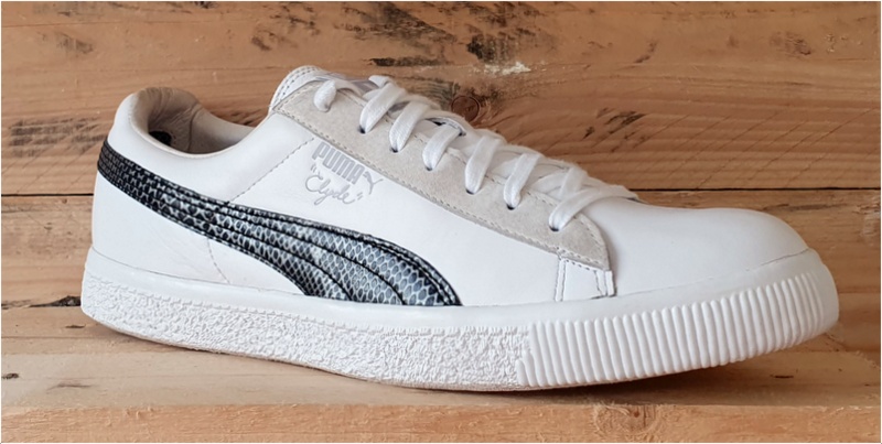 Puma Clyde x Undefeated Leather Trainers UK10/US11/EU44.5 353917 03 White/Black 