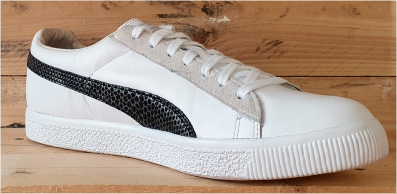 Puma Clyde x Undefeated Leather Trainers UK10/US11/EU44.5 353917 03 White/Black 