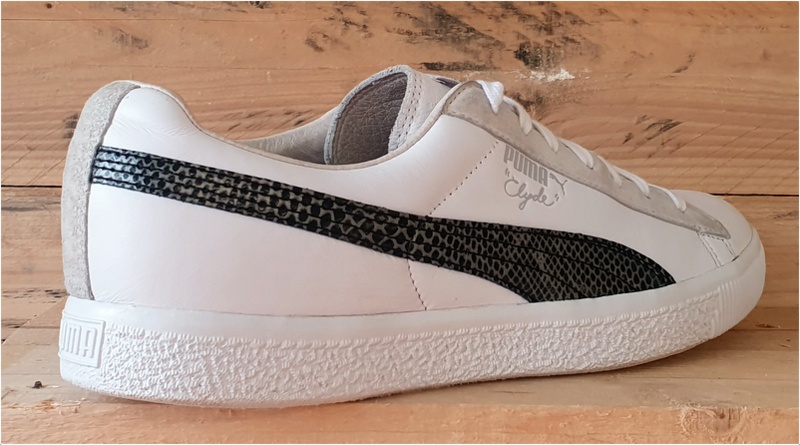 Puma Clyde x Undefeated Leather Trainers UK10/US11/EU44.5 353917 03 White/Black 