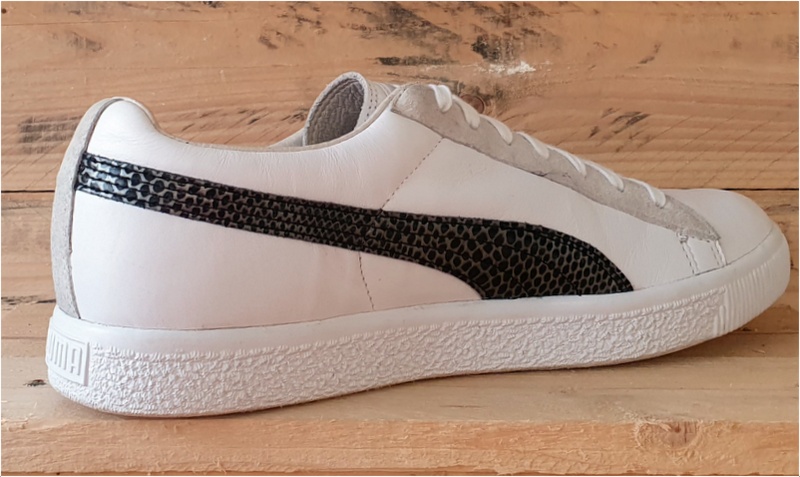 Puma Clyde x Undefeated Leather Trainers UK10/US11/EU44.5 353917 03 White/Black 