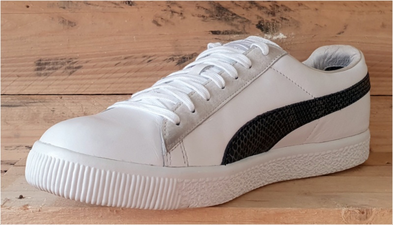 Puma Clyde x Undefeated Leather Trainers UK10/US11/EU44.5 353917 03 White/Black 