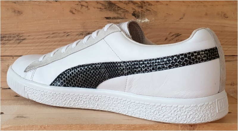 Puma Clyde x Undefeated Leather Trainers UK10/US11/EU44.5 353917 03 White/Black 