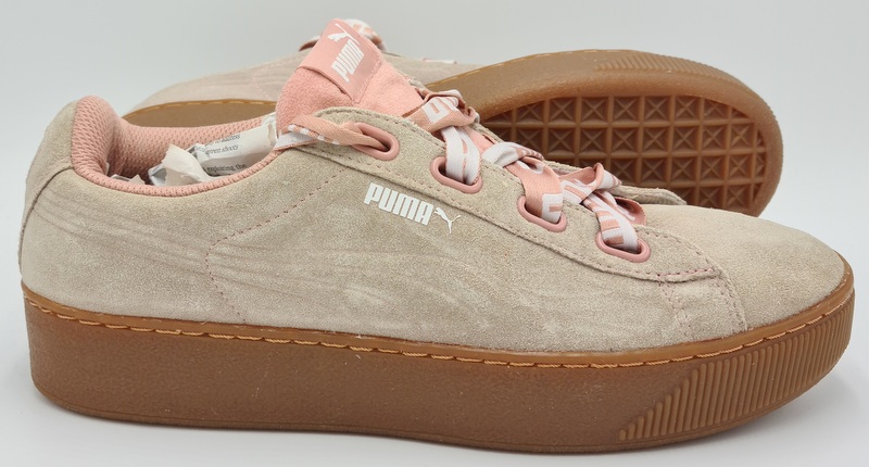 puma platform trainers pink