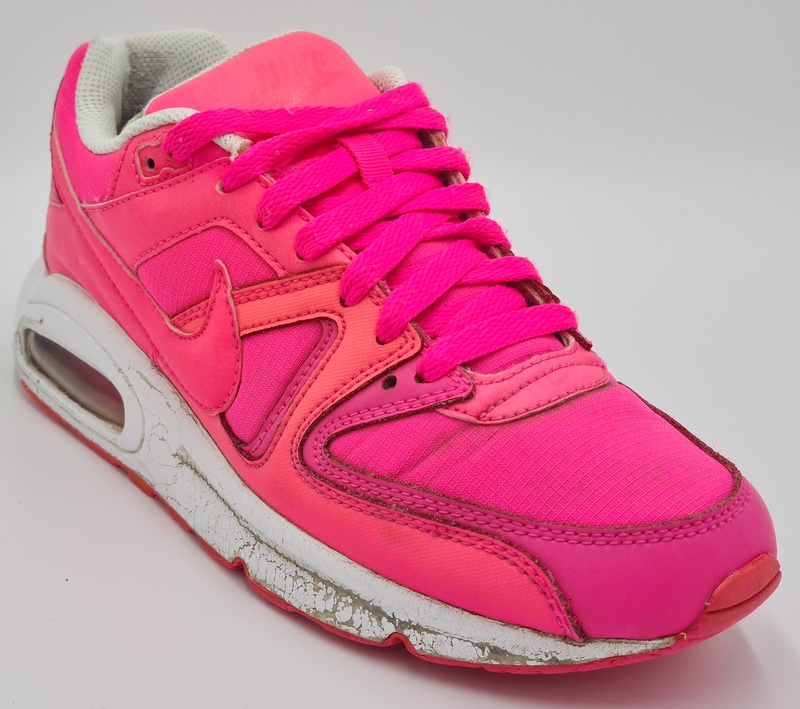 Nike Air Max Command GS Leather Trainers Pink/White UK5/US5.5Y/EU38 | eBay