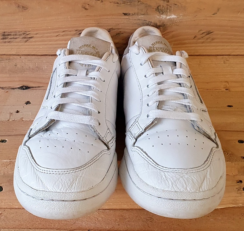 Adidas Original Continental 80 Leather Trainers UK10/US10.5/E44.5 EF2101 White