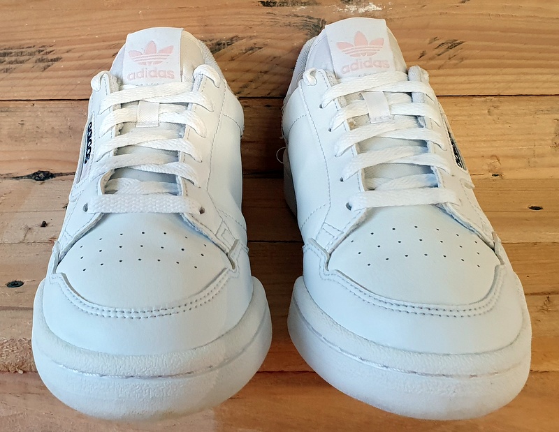 Adidas Continental 80s Low Leather Trainers UK5/US5.5/EU38 EG3990 White/Pink