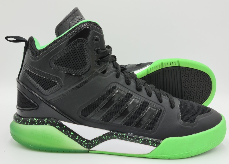 adidas neo black and green