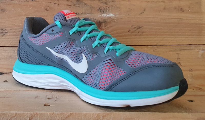 Nike Dual Fusion Run 3 Textile Trainers UK6.5/US9/EU40.5 653594-036 Grey/Teal