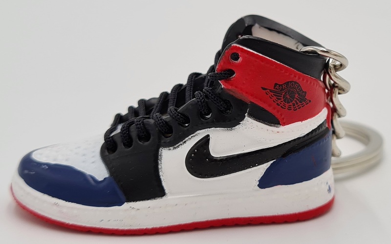 red white and navy blue jordans